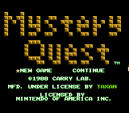 Mystery Quest (USA)